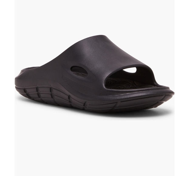 Madden SLIDE SANDAL IN BLACK RUBBER Sz 11 - Picture 2 of 10